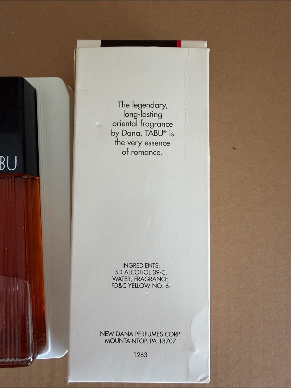 DANA TABU EAU De Cologne Pure Spray Vintage - Picture 2 of 4